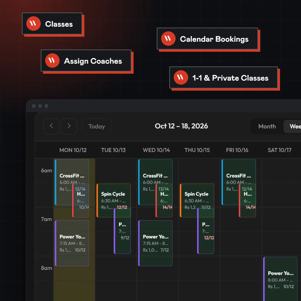 Class scheduling software